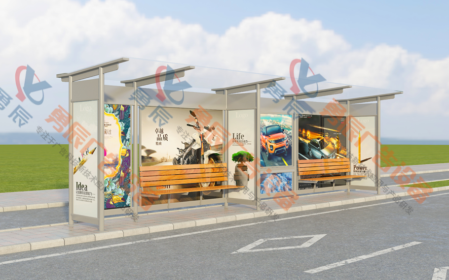 鄉(xiāng)鎮(zhèn)候車(chē)亭 YCHX-008